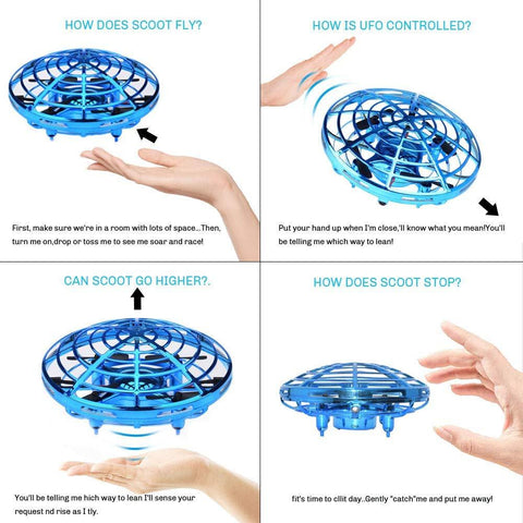 Colorful Anti-collision Flying Helicopter Magic Hand UFO Ball Aircraft-TB01405-Veeddydropshipping