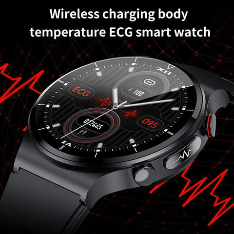 New ECG+PPG Health Smart Watches Men Heart Rate Blood Pressure-CE00558-Veeddydropshipping