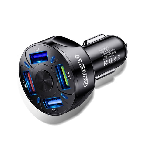 Quick Charge 3.0 USB Car Charger 3 Ports USB Car-PA01141-Veeddydropshipping