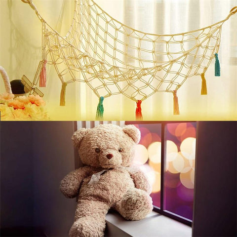 Animal Net Hammock Plush Toy Organizer Storage-HA01646-Veeddydropshipping