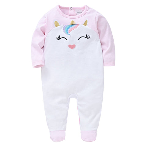 Newborn Baby Girl Rompers Cartoon Infant Boy Jumpsuit Roupas-TB00283-Veeddydropshipping