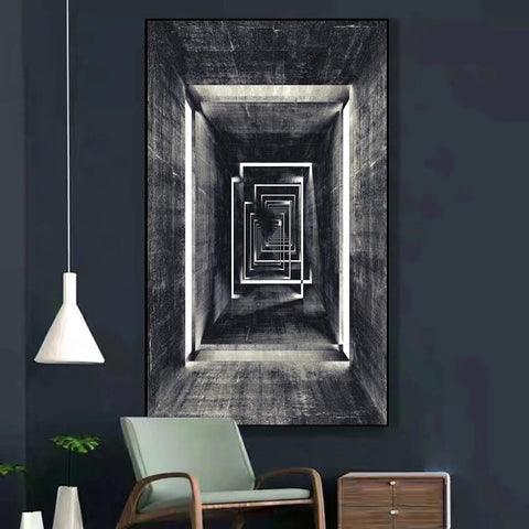 Modern Abstract Geometric Posters Print Wall Art-HA00247-Veeddydropshipping