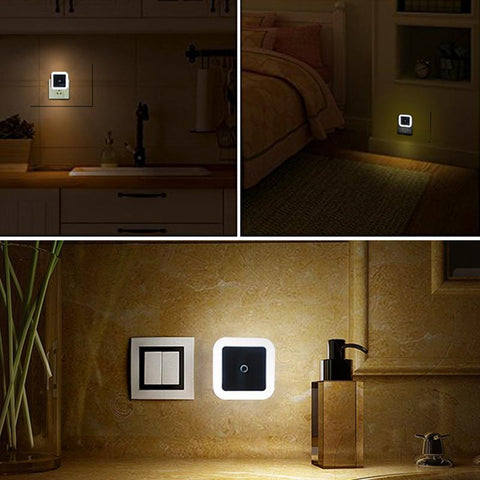 Wireless LED Night Light EU US Plug-TI00516-Veeddydropshipping