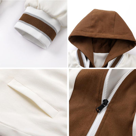Uniform  Jacket Quality Hip-hop Retro Student-MF01077-Veeddydropshipping