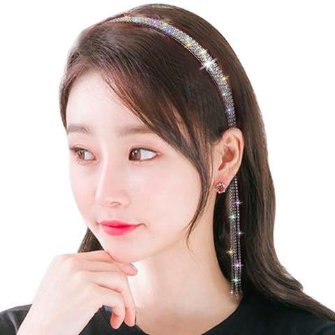 Bling Bling Rhinestone Hairbands for Women -JW00449-Veeddydropshipping
