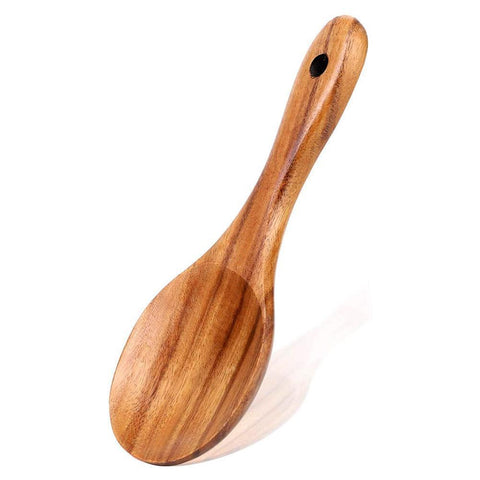 Wood Rice Spoon Rice Paddle Scoop-HA01321-Veeddydropshipping