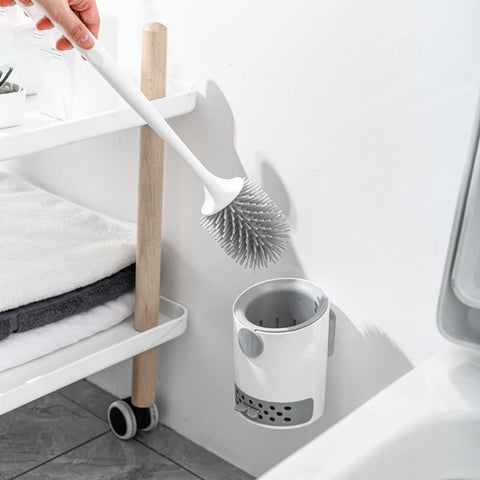 No Dead Angle Soft Hair Toilet Brush Hanging-HA01032-Veeddydropshipping