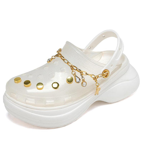 High Heels Chain Garden Shoes Outdoor Non-Slip Beach-BS00883-Veeddydropshipping