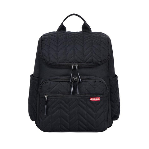 Portable Diaper Bag Large Capacity Embroidered Mother and Baby Bag-TB00232-Veeddydropshipping