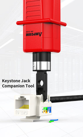 Punch Down Tool with Blade Storage-CO01527-Veeddydropshipping