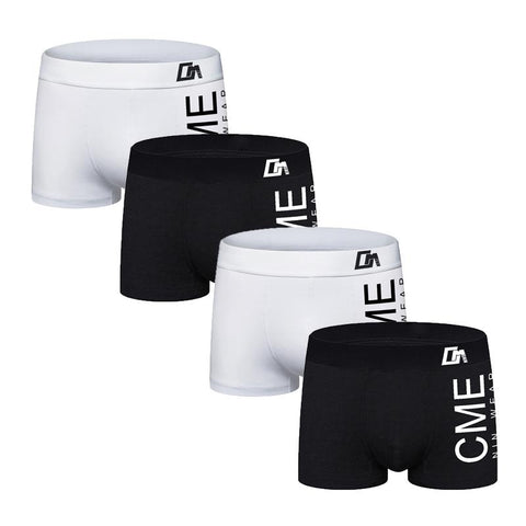 Underwear Boxer Shorts Print Cotton Men Underpants Soft-MF01426-Veeddydropshipping