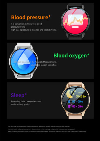 Smartwatch Bluetooth Watches Women Fitness Bracelet Custom-JW01161-Veeddydropshipping