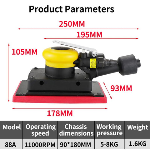 Pneumatic Air Sander Polisher Sanding Tool-TI00016-Veeddydropshippings