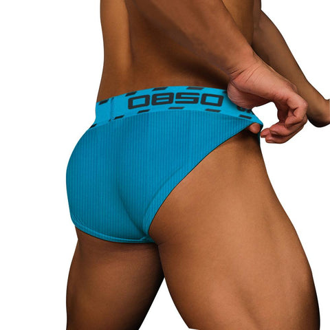 Sexy Briefs Jockstrap Pouch Cuecas Man Cotton Panties Thongs Mesh-MF01677-Veeddydropshipping