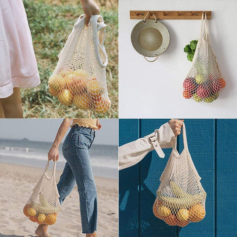 Portable Reusable Grocery Bags Fruit Vegetable Bag-HA00913-Veeddydropshipping