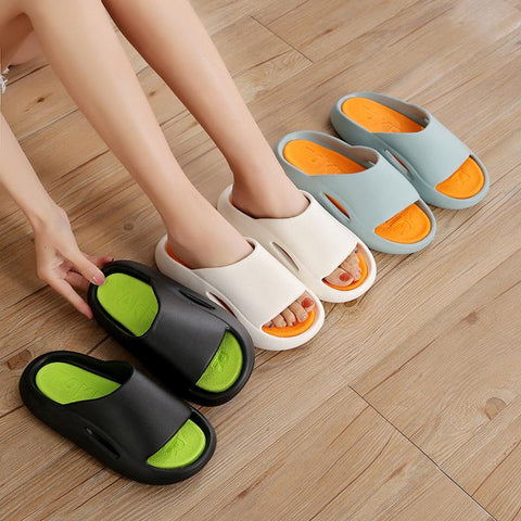 Bathroom Anti-slip ShoesThick Platform Slippers Summer Beach-BS01269-Veeddydropshipping