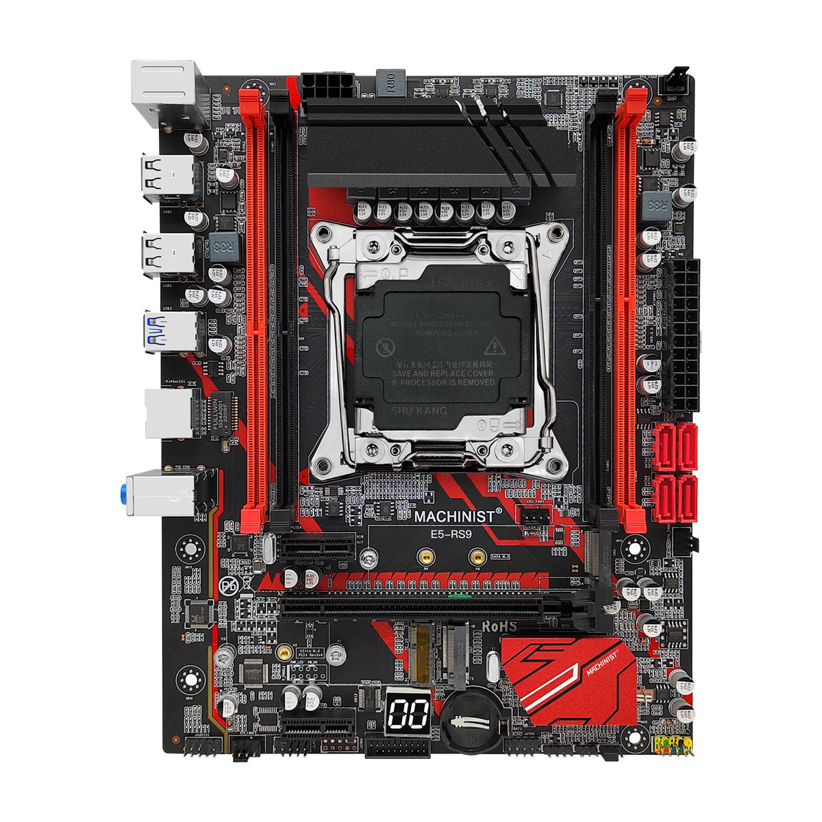 Motherboard 2011-3 Set Kit With Intel Xeon E5-CO00019-Veeddydropshipping