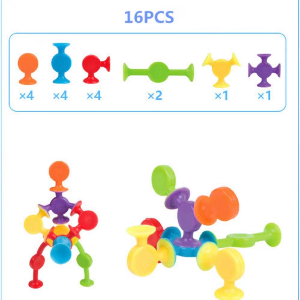 16-48pcs/set Pop Little Suckers Assembled Sucker Suction Cup Educational-TB01479-Veeddydropshipping