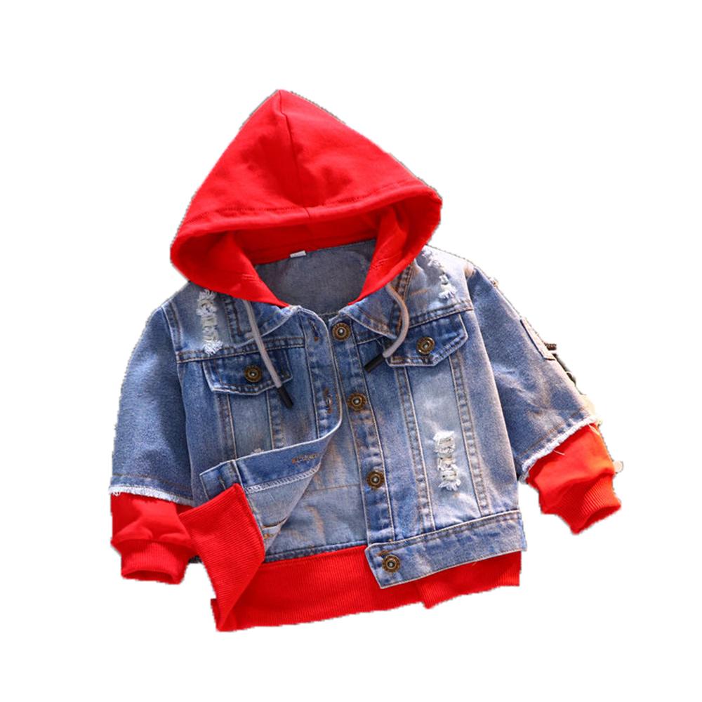 Spring Autumn Denim Jacket Boy Girl Korean Version-Veeddydropshipping