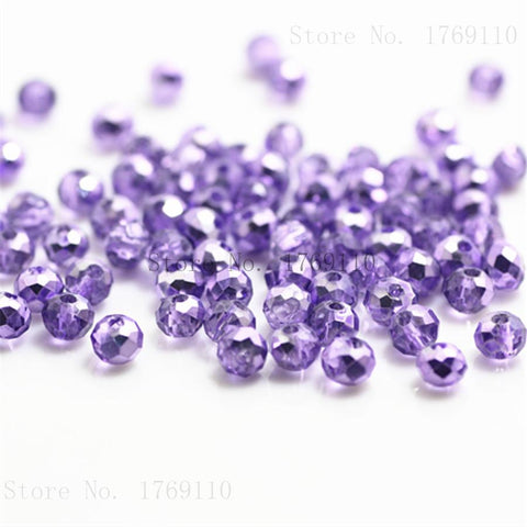 Crystal Glass Beads Loose Spacer Round Beads for Jewelry Making-JW01647-Veeddydropshipping