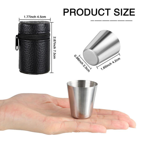 Outdoor Practical Travel Stainless Steel Cups-HA01255-Veeddydropshipping