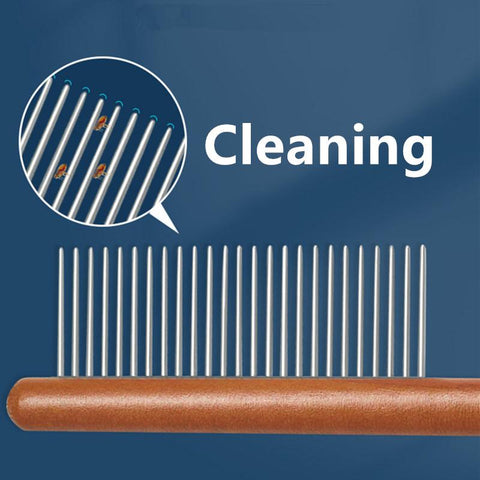 Cat Comb Stainless Steel Pet Hair Remover-HA01991-Veeddydropshipping