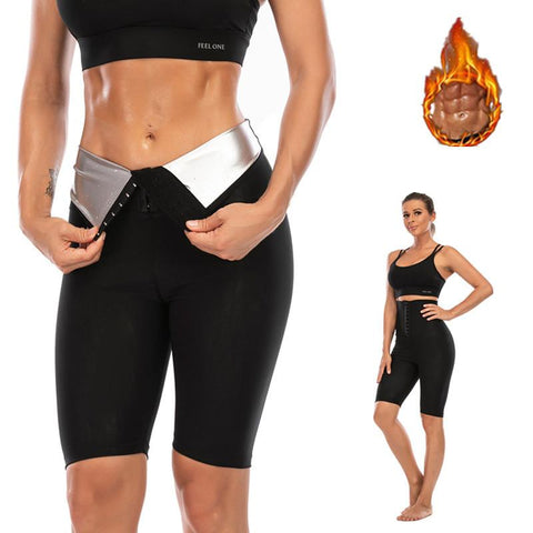 Sweat Sauna Effect Slimming Pants Fitness Shapewear Workout-OS01451-Veeddydropshipping