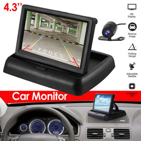 LCD Car Rearview Monitor Display Car Rear View Camera Reversing-AM00694-Veeddydropshipping