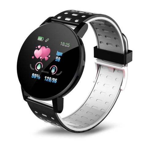 119Plus Smart Watch Blood Pressure Sport Tracker Waterproof Bluetooth -CE00711-Veeddydropshipping