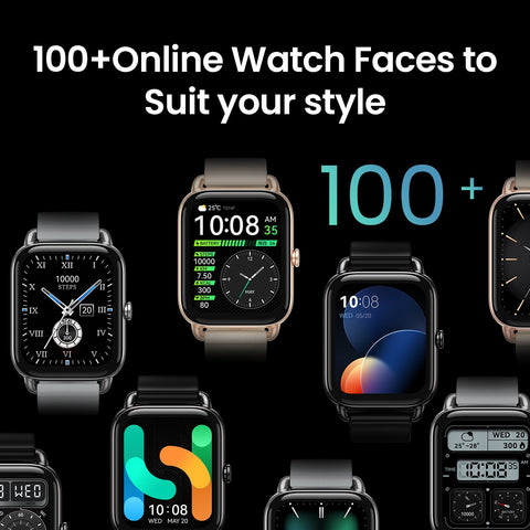 Silicone Strap Smartwatch RS4 Plus 100+ Online Watch Faces &amp; Customized-CE00579-Veeddydropshipping