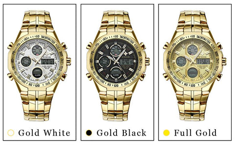 Luxury Watch Mens Original Quartz Wrist Steel Waterproof -JW00771-Veeddydropshipping