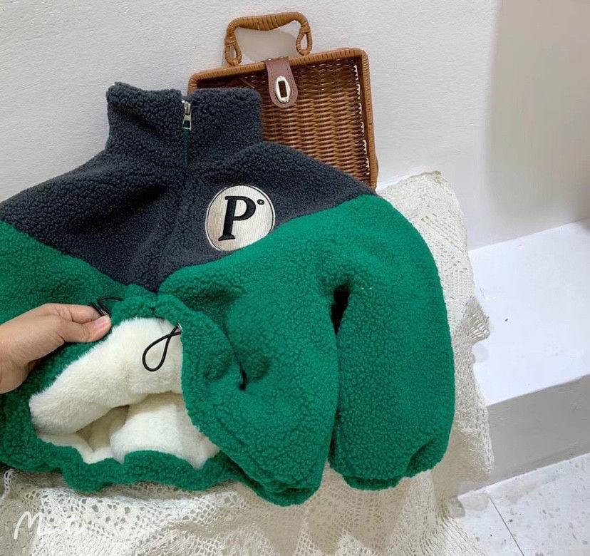 Baby Kids Children Girls Boys Winter Thick Warm Fleece Coat-Veeddydropshipping