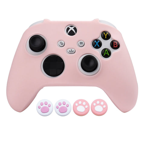 Pink Soft Silicone Protective Cover For PS4/ PS5/ Xbox One S / Xbox Series S X / Switch -CE01513-Veeddydropshipping