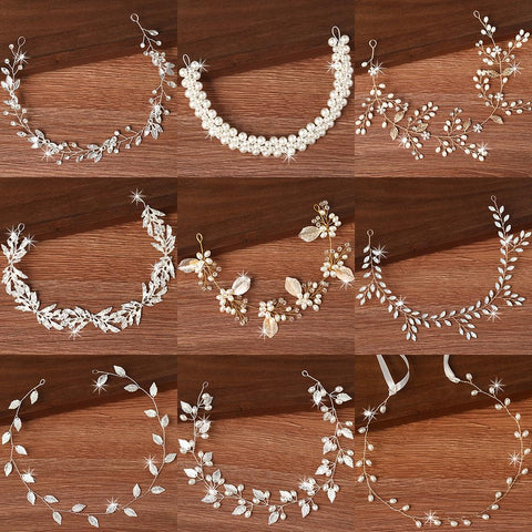 Women Headbands Hair Jewelry Wedding Hair Accessories -JW00460-Veeddydropshipping