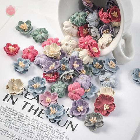 Artificial Flower Daisy Head Wedding Accessories-HA00679-Veeddydropshipping
