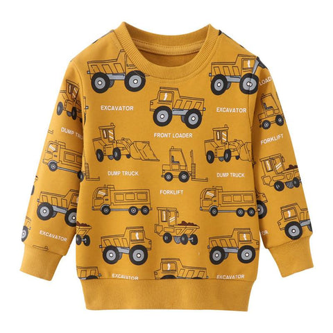 Jumping Meters New Arrival Cartoon Boys Sweatshirts Autumn Spring-TB01323-Veeddydropshipping