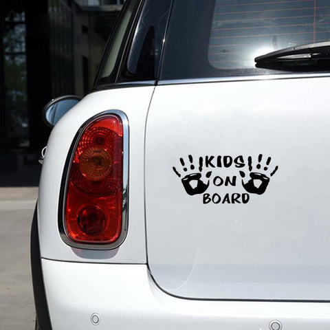 Car Sticker Products KIDS ON BOARD Motorcycle Stickers Stylish-AM00068-Veeddydropshipping