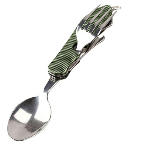 Stainless Steel Bottle Opener 4 In 1 Foldable Tablespoon-OS01254-Veeddydropshipping