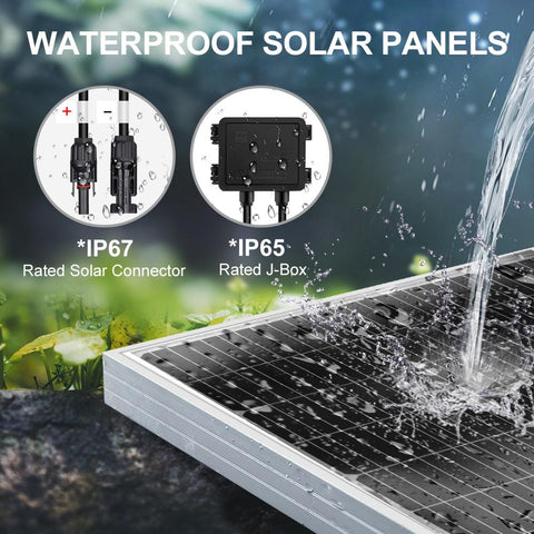 Rigid Solar Panel Kit Waterproof-TI00739-Veeddydropshipping