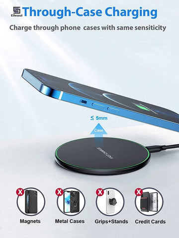 100W Fast Wireless Charger Pad for iPhone 14 13-PA01109-Veeddydropshipping