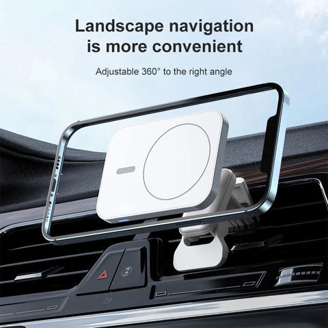 Magnetic Wireless Chargers Car Air Vent Phone Holder-Veeddydropshipping