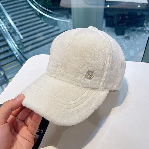Lady Soft Fur Blended Baseball Caps-WF01370-Veeddydropshipping