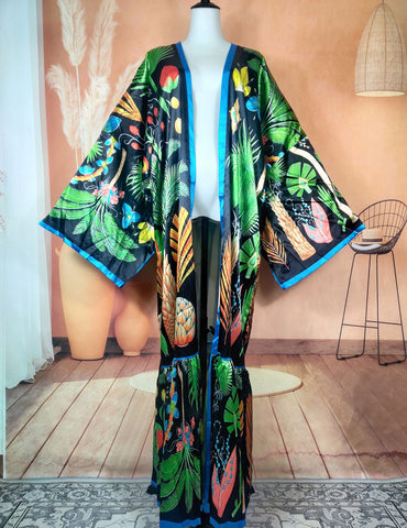 African Women Loose Cardigans Oversized Cover-Veeddydropshipping
