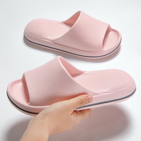 Soft House Slippers Beach Platform Heels Women Shower-BS01089-Veeddydropshipping