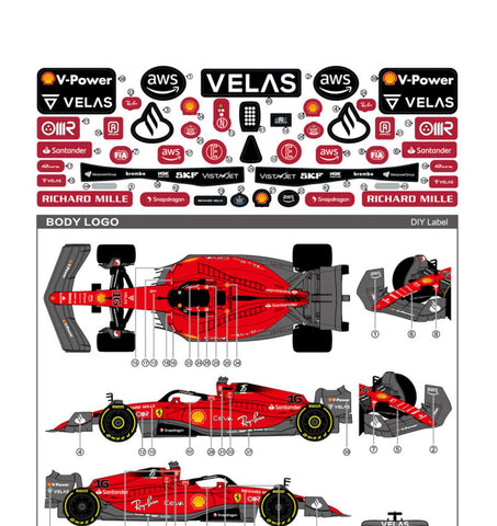 Ferrari F1-75 2022 #16 Charles Leclerc 1：12 F1 Formula Racing Drift RC Car Toy-TB01462-Veeddydropshipping
