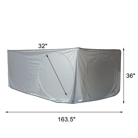 Windshield Windshield Sun Shade For Semi Commercial-AM00870-Veeddydropshipping
