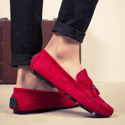 Summer Moccasins Comfortable Genuine Leather Loafers-BS01345-Veeddydropshipping