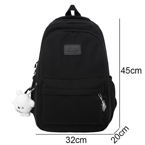 Backpack New Girl Travel Leisure School Bag Lady Nylon Cute Book-BS00042-Veeddydropshipping