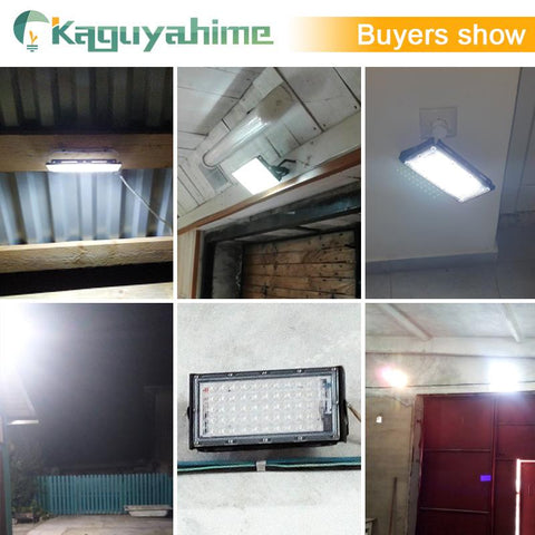 OK-B 2pcs Remote LED FloodLight 50W RGB 100W 220V RReflector-TI00855-Veeddydropshipping