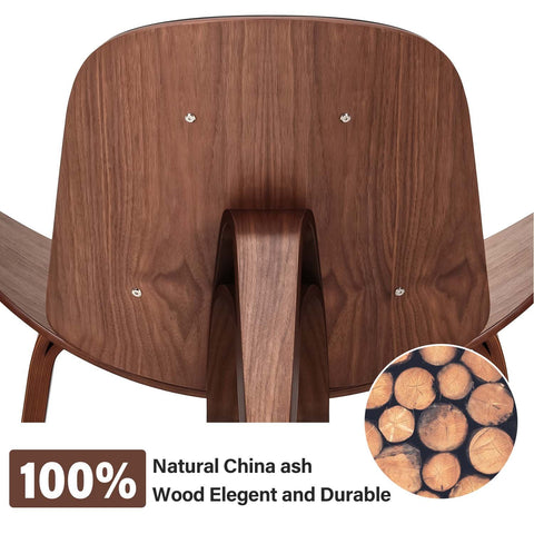 Replica Shell Chair Modern Tripod Lounge Chair-HA01688-Veeddydropshipping